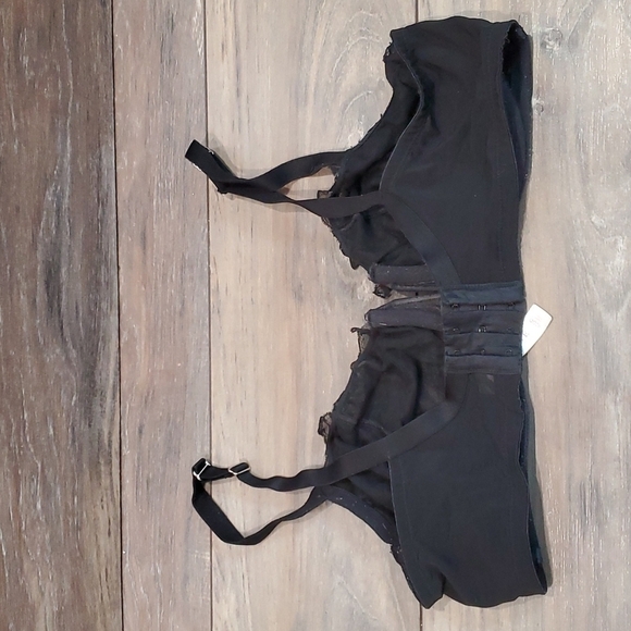 Cacique sz 40DD mesh bra plus size full coverage - Picture 4 of 12